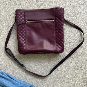 Vera Bradley Burgundy leather purse